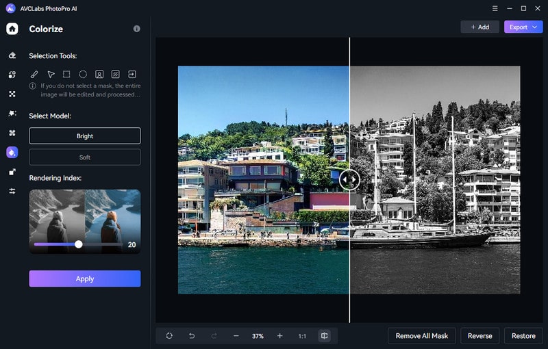 AVCLabs PhotoPro AI Downloaded Instagram Image Quality Fixer