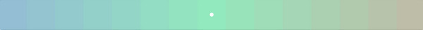 color temperature of seafoam green