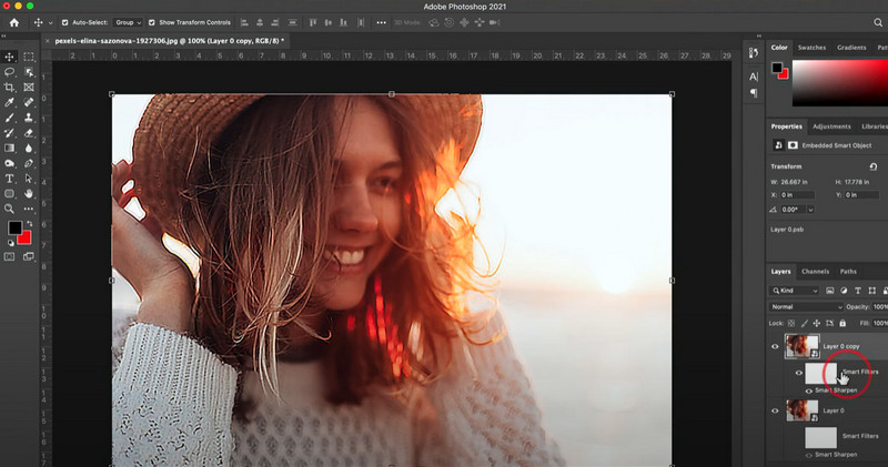 fix an out of focus photo in photoshop