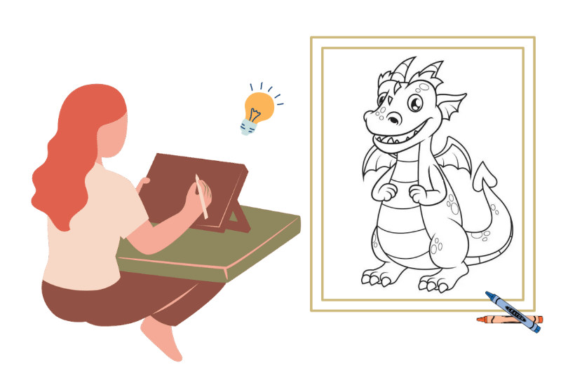 how to draw a dragon