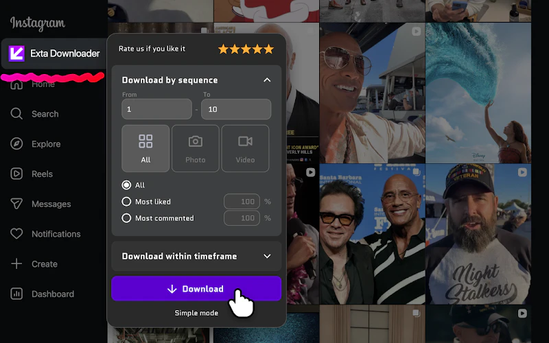Instagram Image Downloader