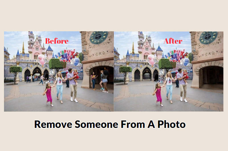 remove someone from a photo