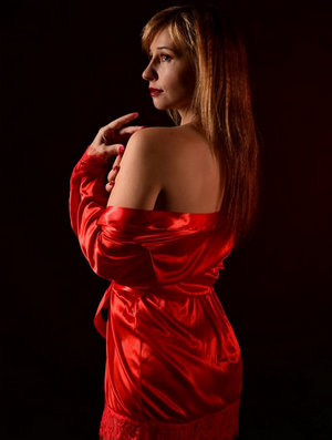 scarlet robe