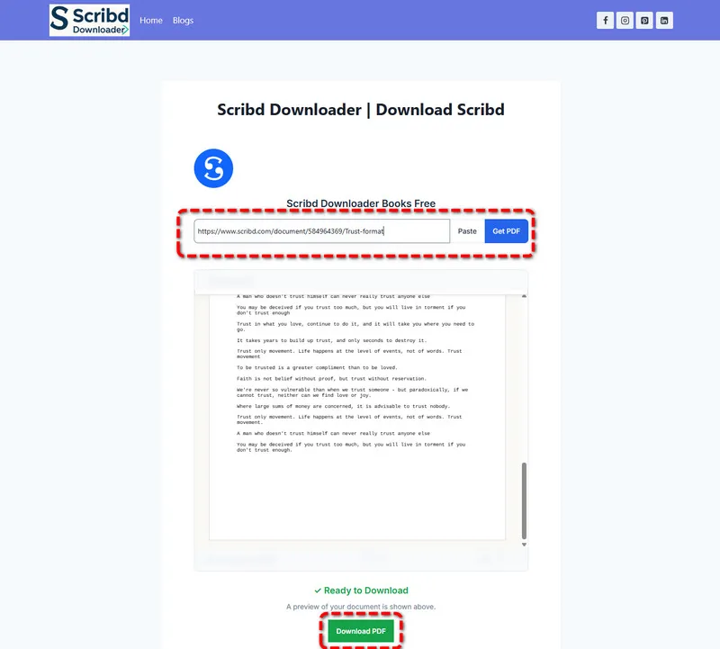 Scribd Downloader