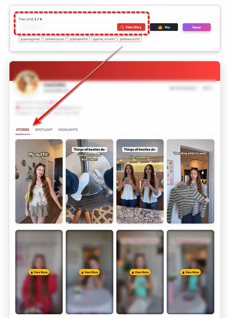 Snapchat Story Viewer on4t