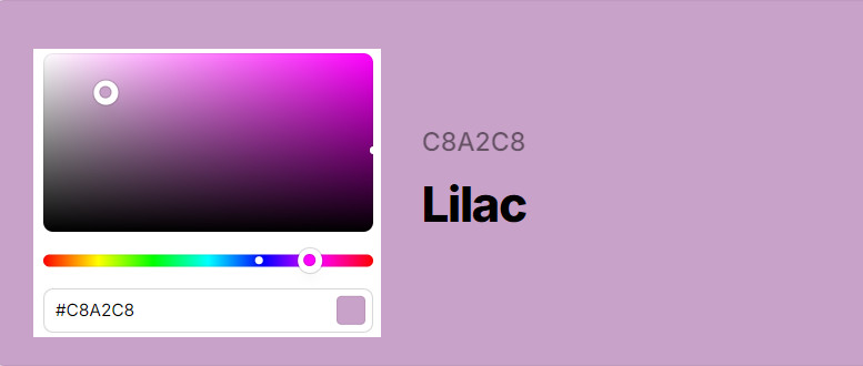 what is lilac color