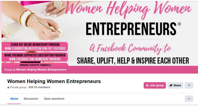 Women Helping Women Entrepreneurs Social Media Girls forum
