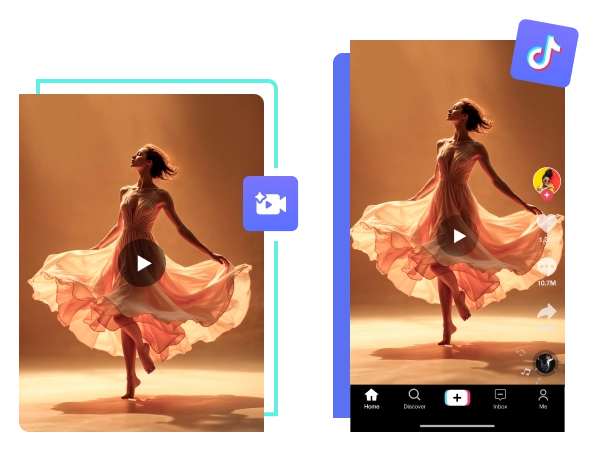 4make ai video tiktok