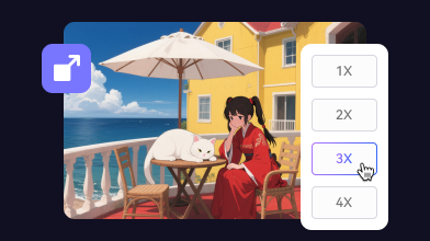 upscale anime image